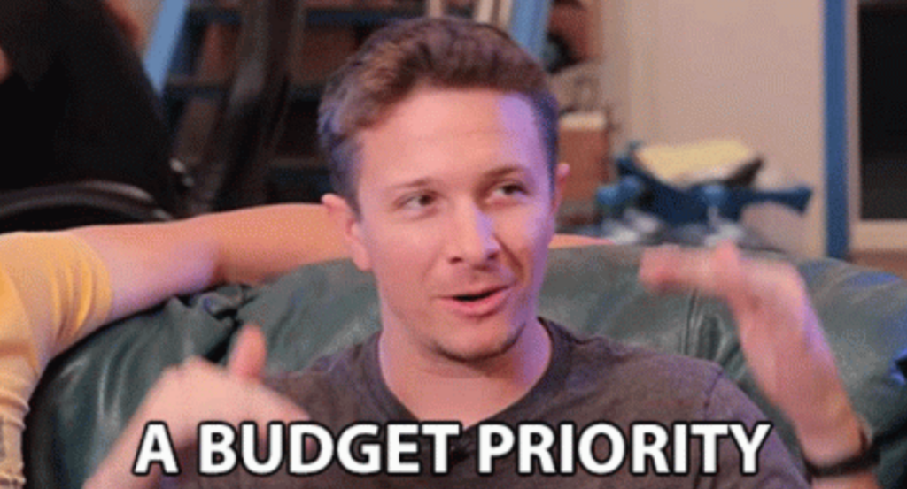 A budget priority