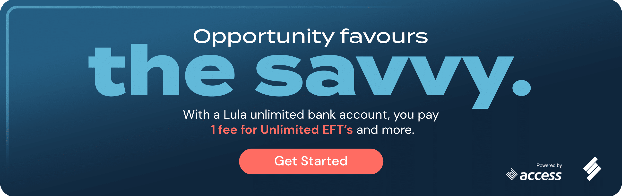 Unlimited small business bank account by Lula