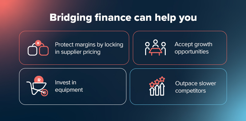 4 ways bridge financing can help you. 