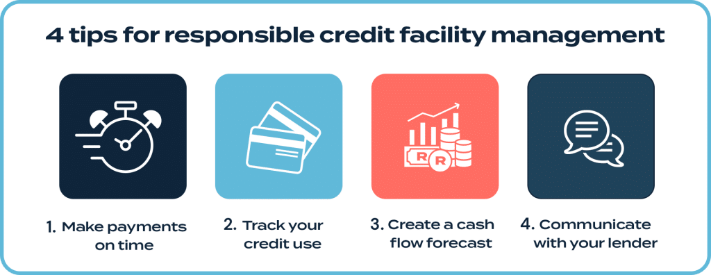 4 tips for responsible credit facility management.