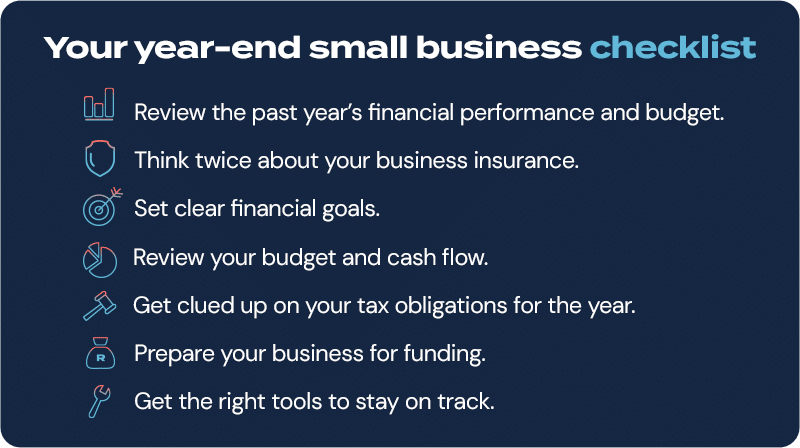 Business financial planning checklist 