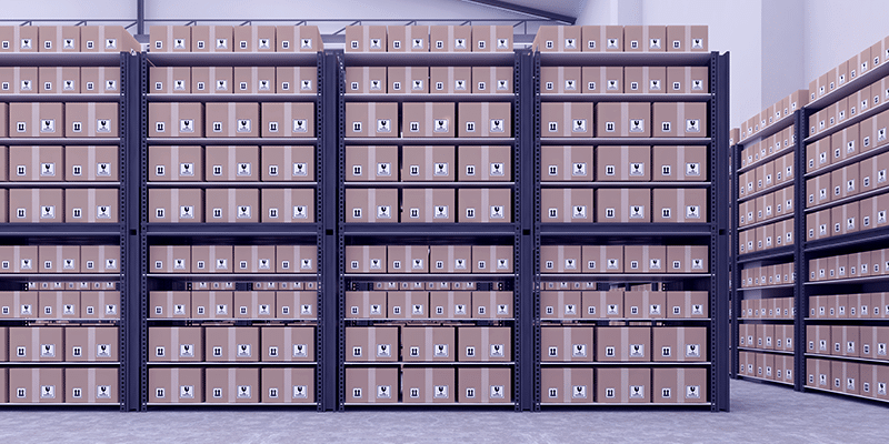 Vertical space in warehousing