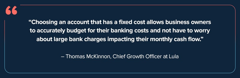 How many bank accounts should a business have?