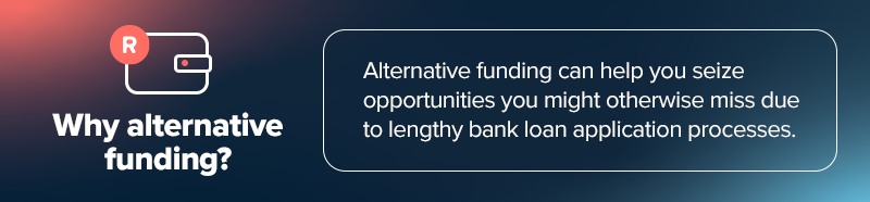 Why alternative funding is a preferred type business loan in south africa. 