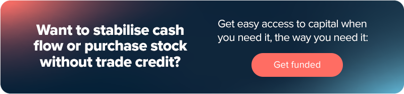 Trade credit financing. 