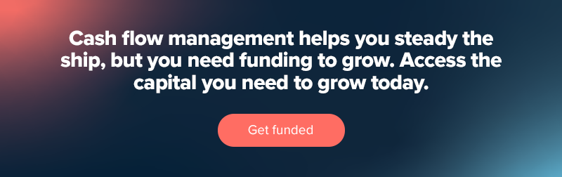 Cash flow management CTA to apply for business funding. 