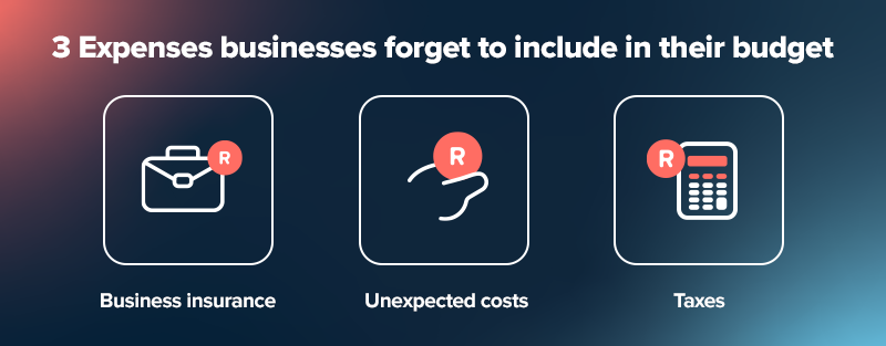 3 Things businesses forget to include in their business budget. 