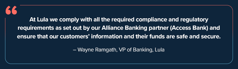 Wayne Ramgath, VP of Banking commenting on Digital banking 