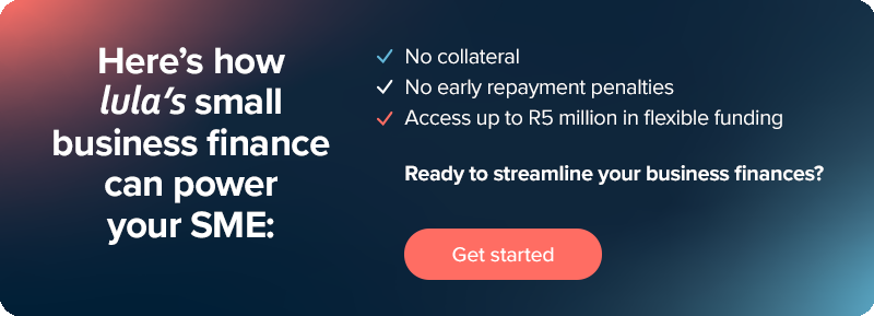 small business finance CTA. 