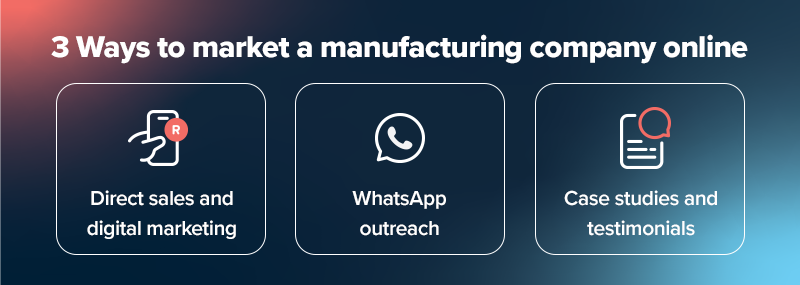 How to Market a Manufacturing Company in SA: 9 Expert Tips to Help You Get More Customers 3 How to market a manufacturing company