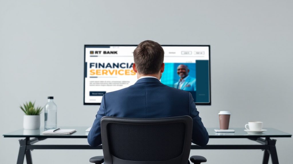 A business owner checking what documents are needed to open a business bank account online.