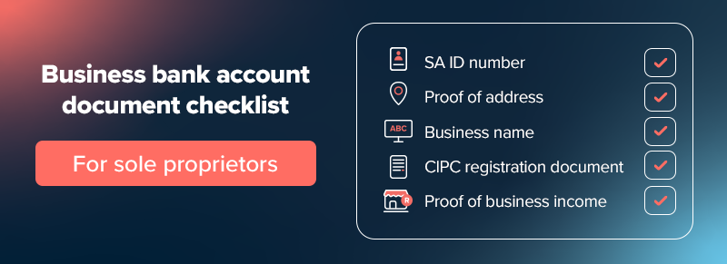 What documents are needed to open a business bank account 