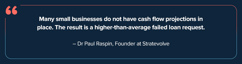 Cash flow forecast template pull quote 