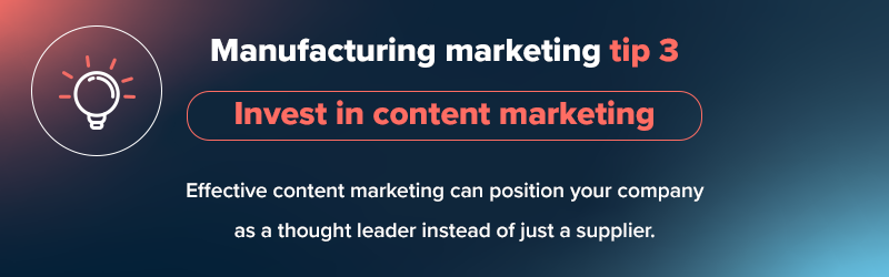 How to Market a Manufacturing Company in SA: 9 Expert Tips to Help You Get More Customers 7 How to market a manufacturing company.