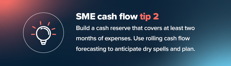 Cash flow tip 2 to avoid the biggest business mistakes. 