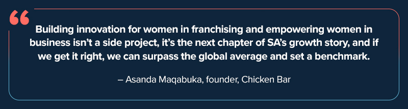 Building innovation for women in South Africa. 