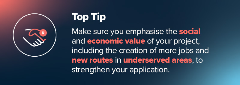 Funding for transport business in south africa. 