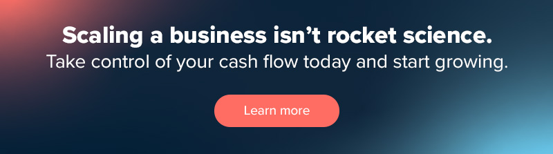 How to grow your business CTA to learn more about cash flow management. 
