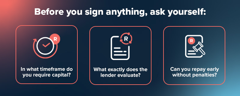 Is Venture Capital In South Africa Better Than A Business Loan? How To Make The Right Call 5 venture capital South Africa_ask these questions infographic