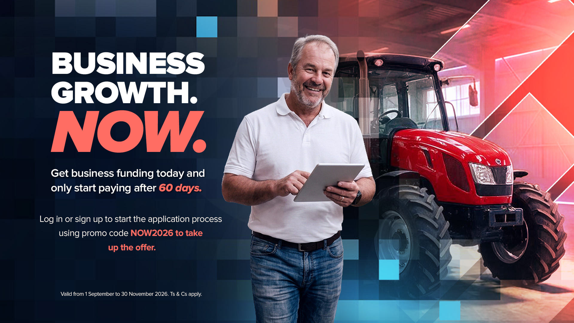September 60-day Payment Holiday Campaign